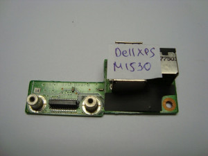 Платка Захранване Dell XPS M1530 DC JACK 48.4W104.011